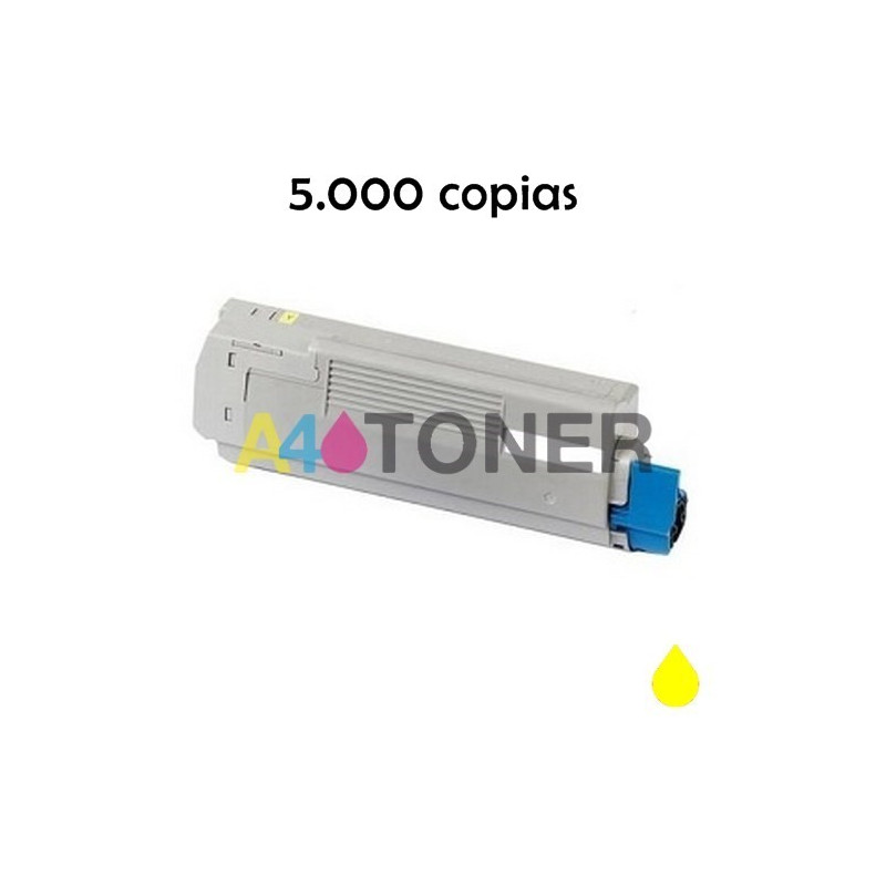 Toner OKI C5550 / C5800 / C5900 amarillo alternativo