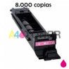 Toner comaptible konica TN318 / TN-318 magenta genérico al toner original Konica Minolta TN 318 ( A0DK353 )