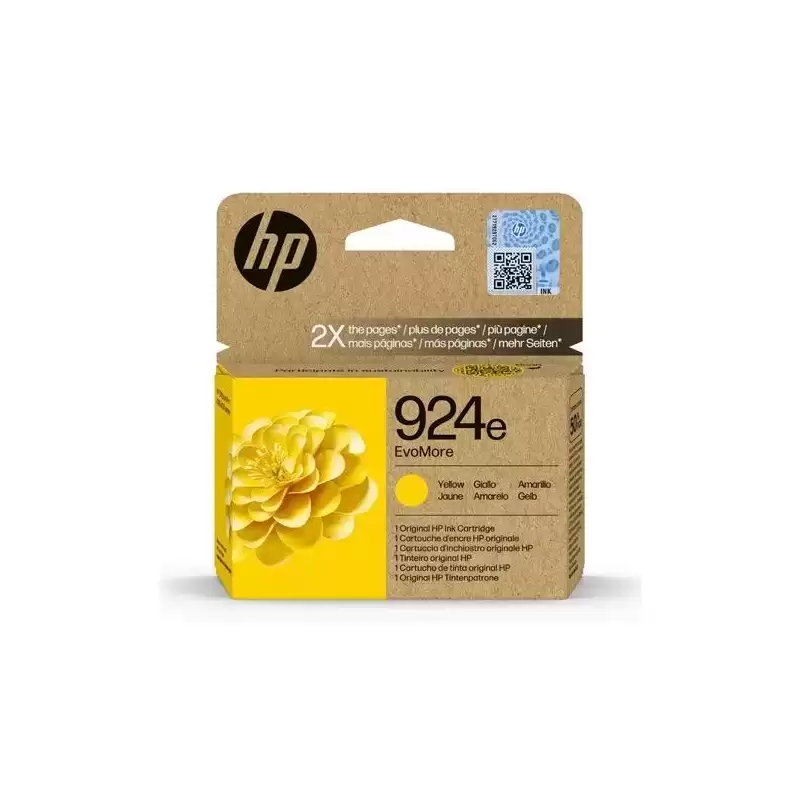 4K0U9NE HP TINTA AMARILLO 800P OFFICEJET PRO 8120