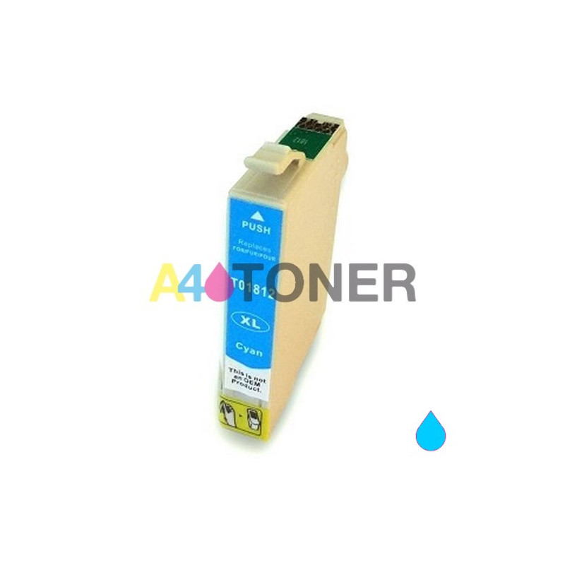 Cartucho Epson 18xl cían compatible