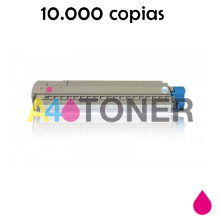 Toner remanufacturado OKI MC-860 magenta