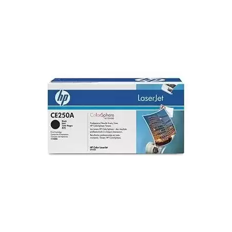 CE250A HP LASERJET CP3525 TONER NEGRO (5.000 PÁGINAS) - 504 A