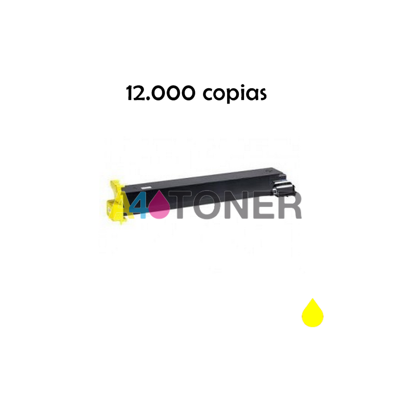 Toner compatible TN312 / TN 312 amarillo genérico al toner original Konica Minolta TN-312Y 8938706