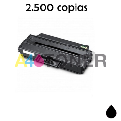 Toner alternativo con ML2950 sustituye al toner original  Samsung ML-2950 MLT-D103 Negro