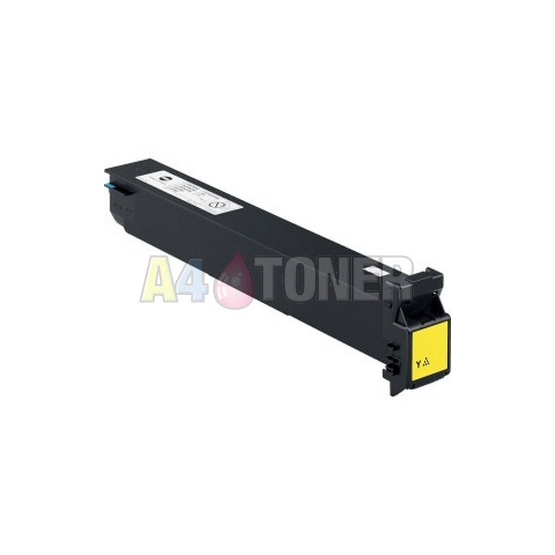 Toner remanufacturado  compatible  con A0D7254 sustituye al toner original  TN214 A0D7254 Amarillo