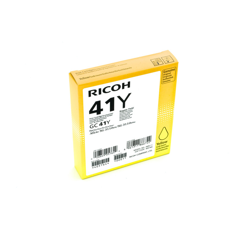 405764 RICOH SG3110DN/3110DNW GC-41Y Cartucho Amarillo