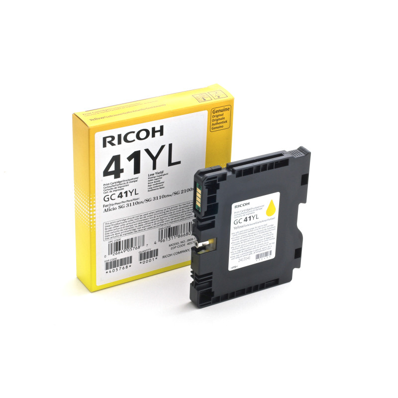 405768 RICOH SG2100N/3110DN/3110DNW/3120B GC-41Yl Cartucho Amarillo