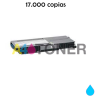 Toner alternativo TYPE-M sustituye al toner original  RIcoh TYPEMC 885324 Cyan