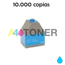 Toner alternativo TYPE-R2C sustituye al toner original  Ricoh TYPER2 888347 Cyan