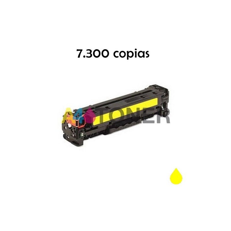 Toner alternativo CE742A amarillo