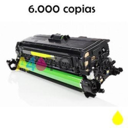 Toner alternativo  CE402A amarillo