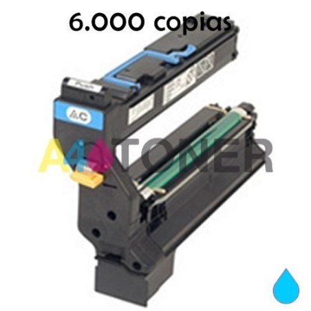 Toner compatible KM5430 cyan alternativo al toner original Konica Minolta 4539332