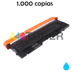 Toner alternativo con CLT-C406S/ELS sustituye al toner original  CLP360C CLT-C406S/ELS Cyan