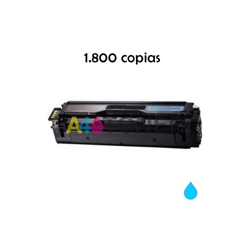 Toner alternativo con CLT-C504S/ELS sustituye al toner original  CLP415C CLT-C504S/ELS Cyan