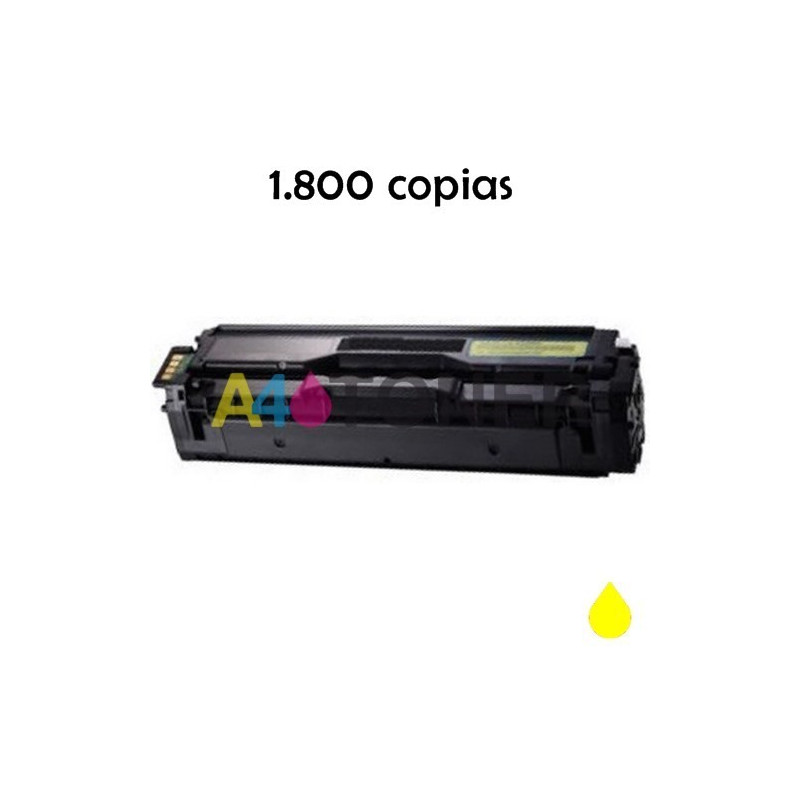 Toner alternativo con CLT-Y504S/ELS sustituye al toner original  CLP415Y CLT-Y504S/ELS Amarillo