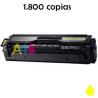 Toner alternativo con CLT-Y504S/ELS sustituye al toner original  CLP415Y CLT-Y504S/ELS Amarillo