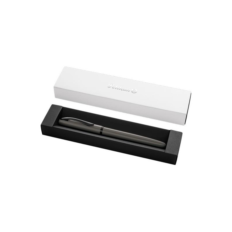 400198404 PELIKAN PLUMA ESTILOGRÁFICA JAZZ NOBLE ELEGANCE M TINTA AZUL COLOR PIEDRA ESTUCHE DE REGALO