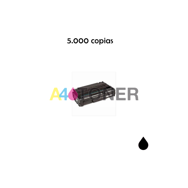 Toner alternativo SP-3400 sustituye al toner original  SP3400 406522 Negro