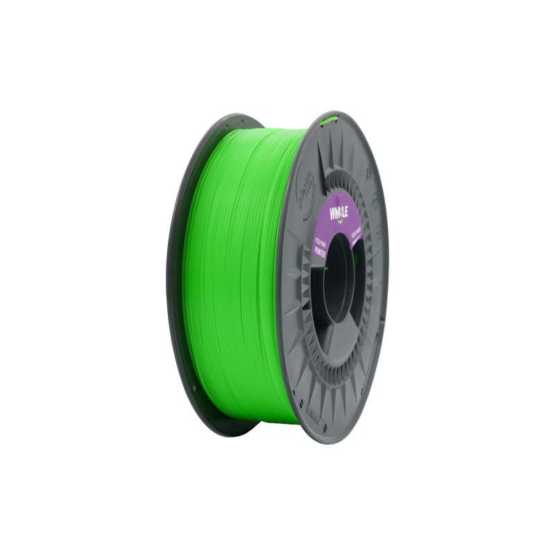 PLA-HDWINKLEVERDEFLUORESCENTE PLA-HD WINKLE 1.75 MM VERDE FLUORESCENTE 1KG