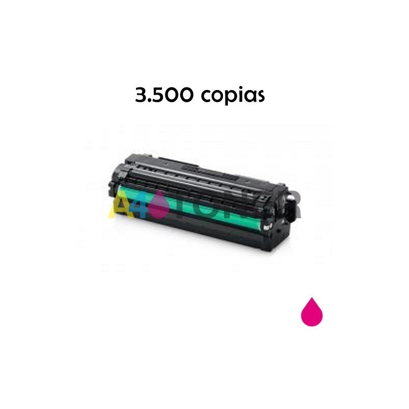 Toner alternativo con CLTM506S sustituye al toner original  CLP680M CLT-M506S Magenta