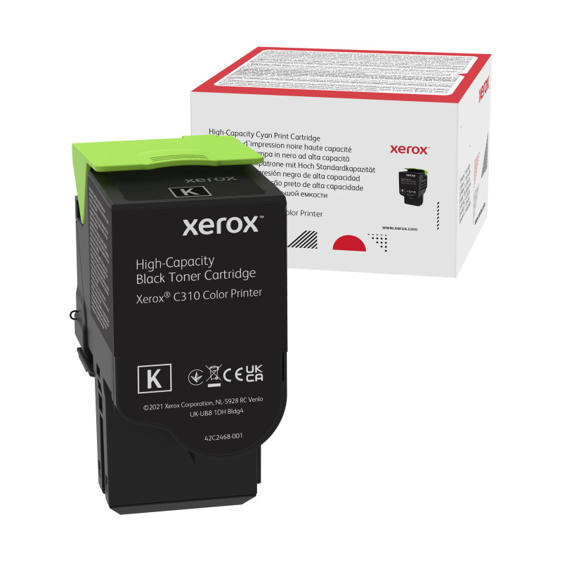 006R04364 XEROX Toner Negro C310  Alta Capacidad (8000 paginas)