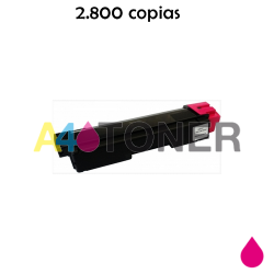 Toner compatible TK580 / TK-580 kyocera magenta alternativo al toner original Kyocera 1T02KTBNL0 TK-580