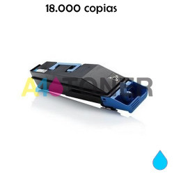 Toner compatible TK-855 / TK855 kyocera cyan alternativo al toner original Kyocera 1T02H7CEU0 TK-855 Cyan