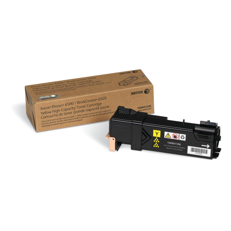 106R01596 XEROX Phaser 6500 Toner Amarillo (2.500 Pag.)