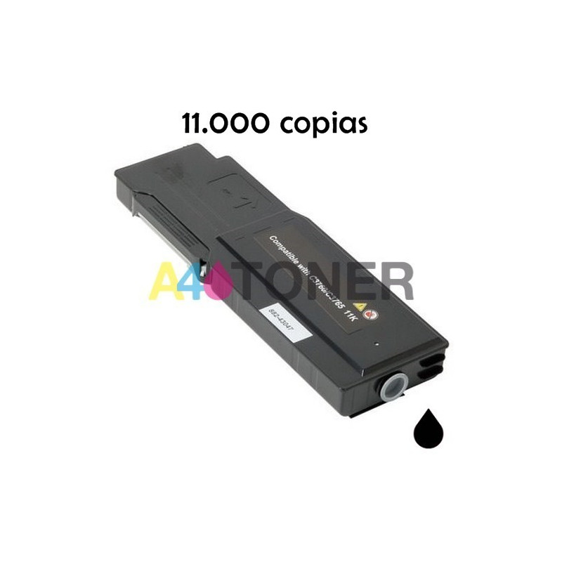 Toner Dell C3760 negro alternativo