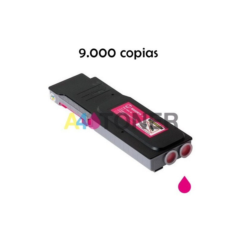 Toner Dell C3760 magenta alternativo