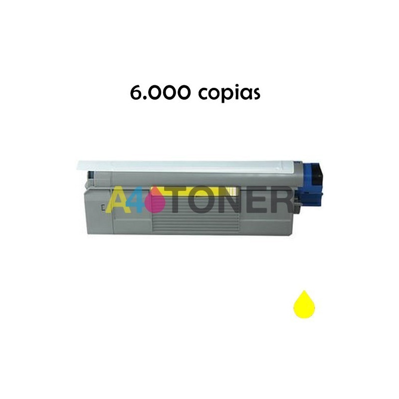 Toner C610Y amarillo