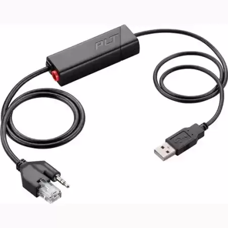 211076-01/85R00AA HP POLY CABLE DESCOLGADOR ELECTRÓNICO APU-76 USB PARA AURICULAR CS500