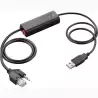 211076-01/85R00AA HP POLY CABLE DESCOLGADOR ELECTRÓNICO APU-76 USB PARA AURICULAR CS500