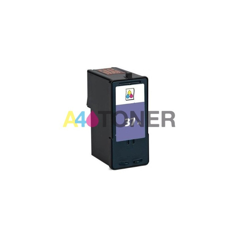 Cartucho de tinta lexmark nº 37 tricolor compatible al cartucho de tinta original lexmark 018C2180E