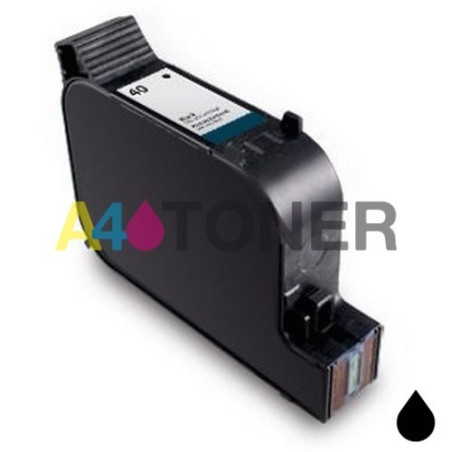 Cartucho de tinta reciclado compatible con HP40 sustituye al cartucho original  HP 51640AE color negro