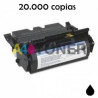 T520 toner lexmark compatible sustituye al toner original 12A6835