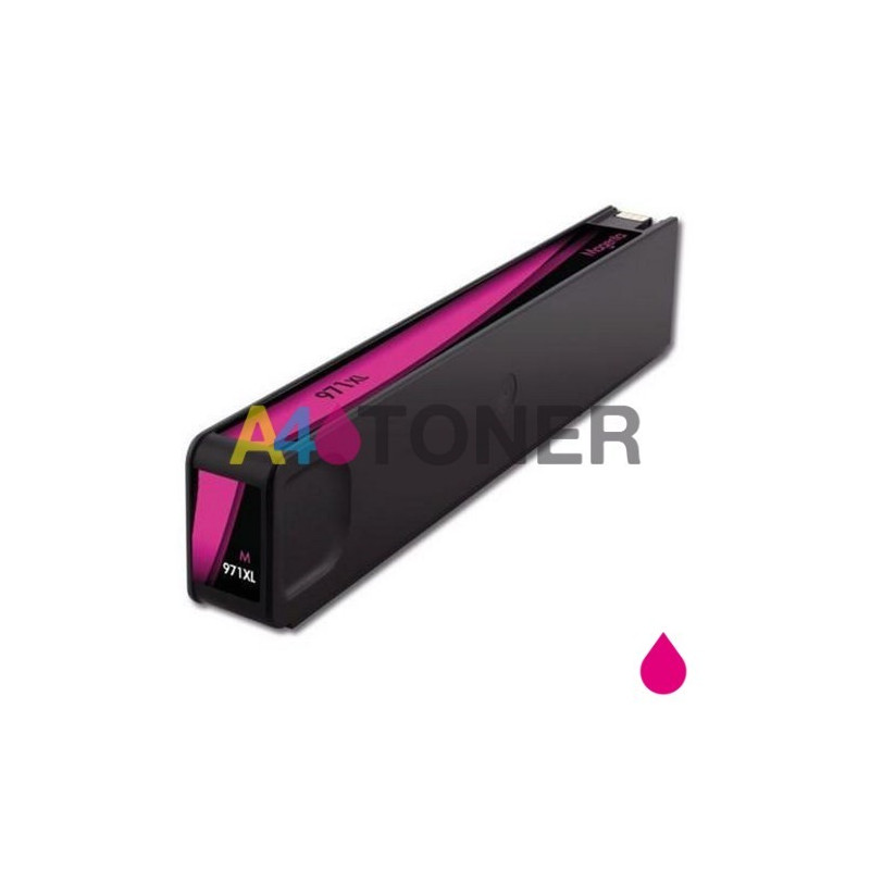 Cartucho alternativo HP971XLM magenta