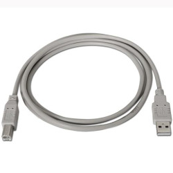 A101-0003 AISENS CABLE USB 2.0 IMPRESORA TIPO A/M - B/M BEIGE 3