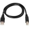 A101-0005 AISENS CABLE USB 2.0 IMPRESORA TIPO A/M - B/M NEGRO 1