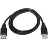 A101-0017 AISENS CABLE USB 2.0 TIPO A/M - A/H NEGRO 3