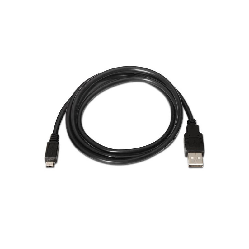 A101-0027 AISENS CABLE USB 2.0 TIPO A/M - MICRO B/M NEGRO 0