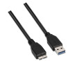 A105-0043 AISENS CABLE USB 3.0 TIPO A/M - MICRO B/M NEGRO 1