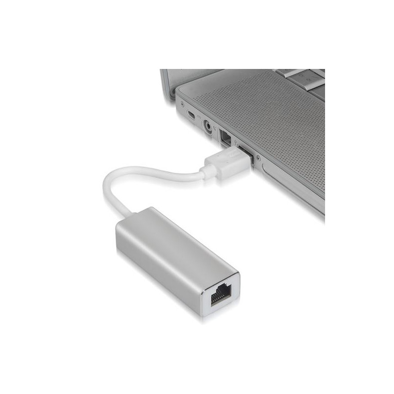 A106-0049 AISENS CONVERSOR USB 3.0 A ETHERNET GIGABIT 10/100/1000 MBPS 15CM BLANCO