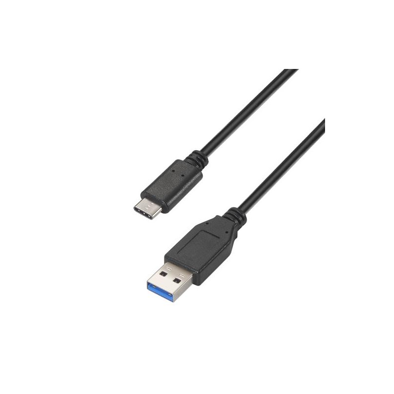 A107-0060 AISENS CABLE USB 3.1 GEN2 10GBPS 3A TIPO USB-C/M - A/M NEGRO 1