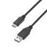 A107-0060 AISENS CABLE USB 3.1 GEN2 10GBPS 3A TIPO USB-C/M - A/M NEGRO 1