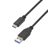 A107-0450 AISENS CABLE USB 3.1 GEN2 10GBPS 3A TIPO USB-C/M - A/M NEGRO 1