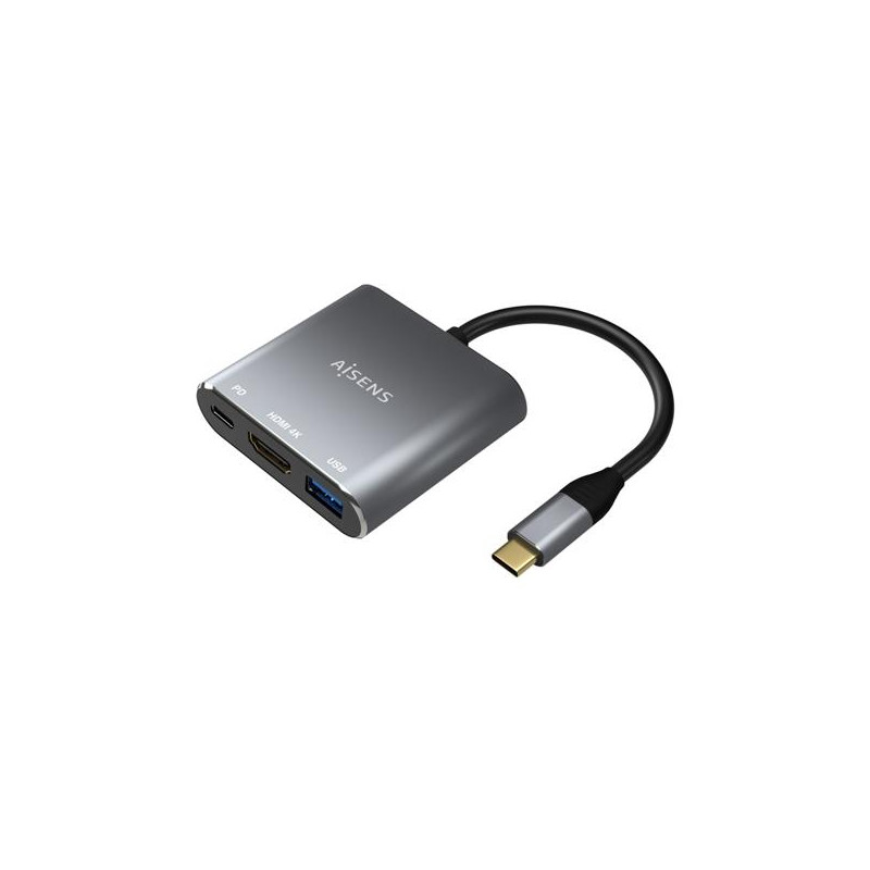 A109-0669 AISENS CONVERSOR USB-C A HDMI/USB-C/TIPO A USB 3.0