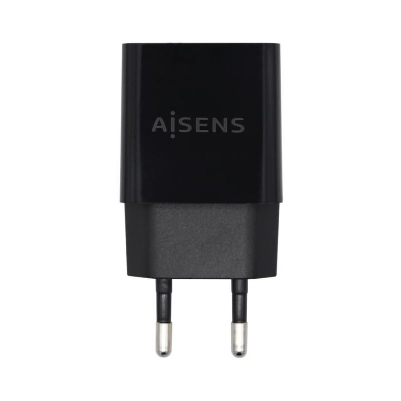 A110-0527 AISENS CARGADOR USB 10W ALTA EFICIENCIA 5V/2A NEGRO