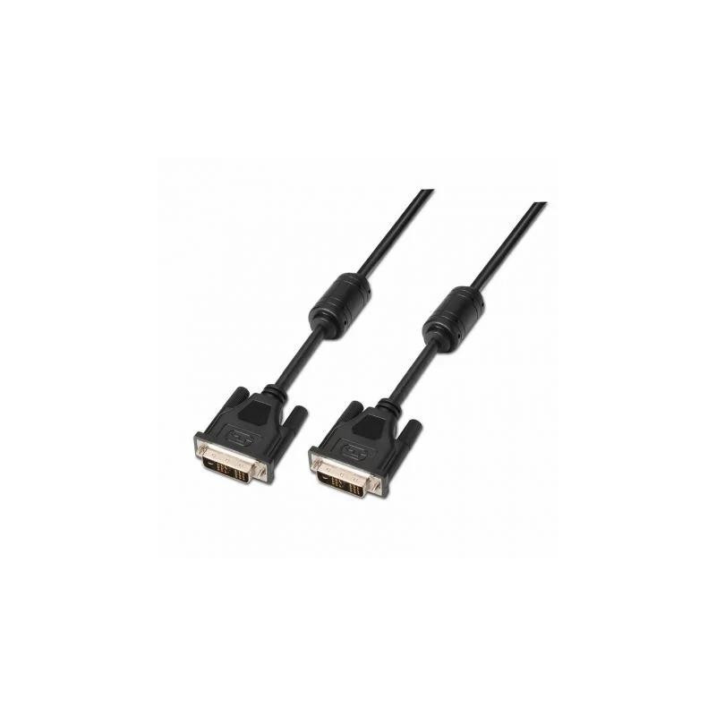 A117-0086 AISENS CABLE DVI A DVI DVI18+1/M - DVI18+1/M NEGRO 1