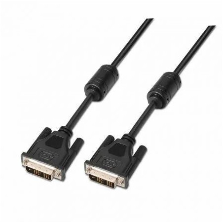 A117-0086 AISENS CABLE DVI A DVI DVI18+1/M - DVI18+1/M NEGRO 1